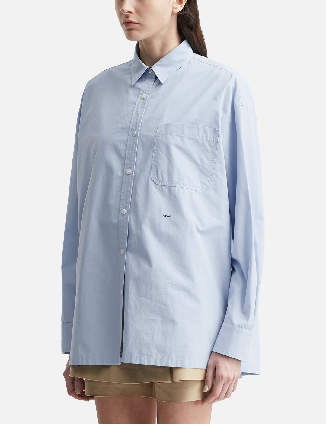 OVERSIZED NW LOGO SHIRT - 2