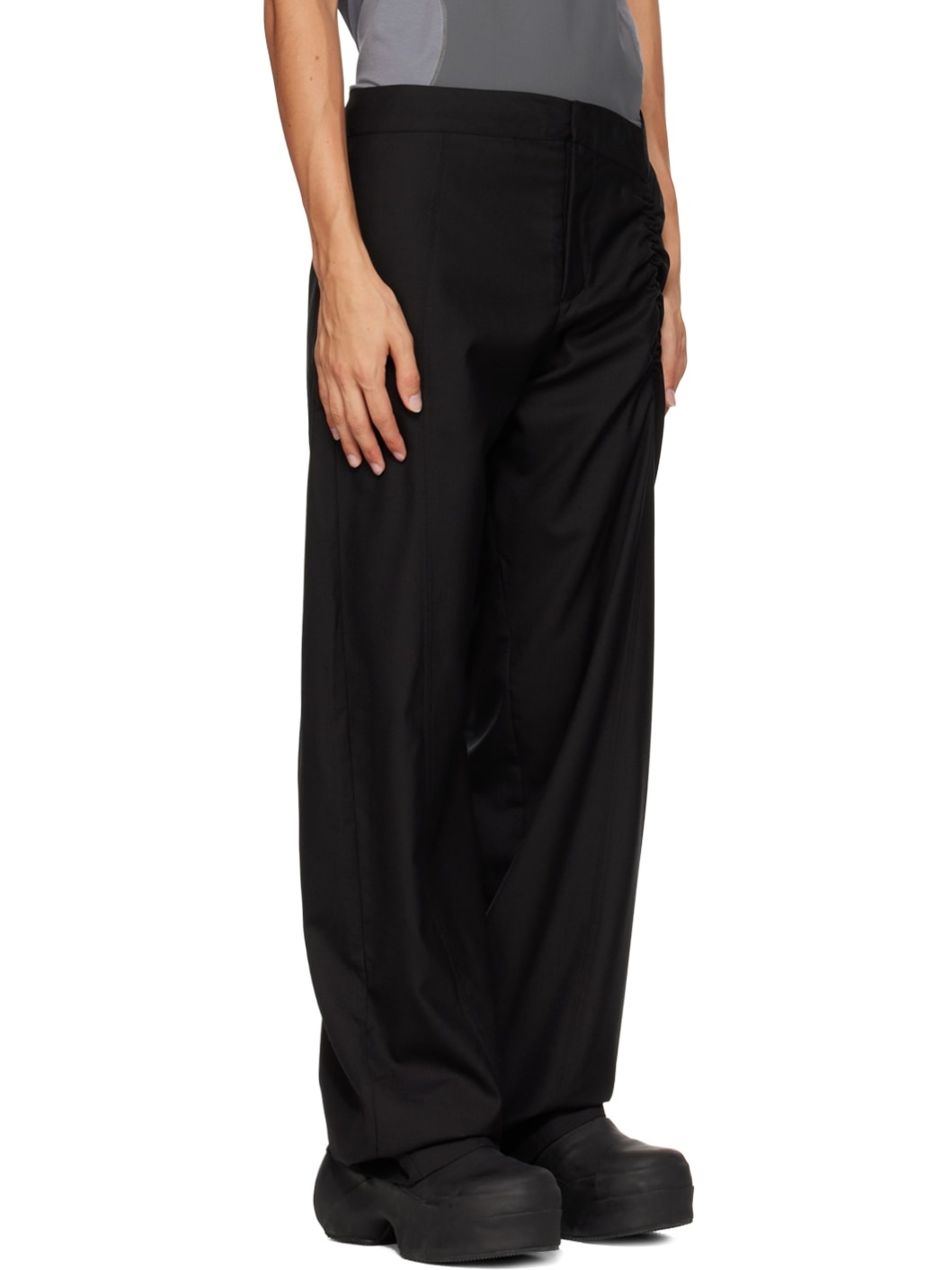 Black Ilya Trousers - 2