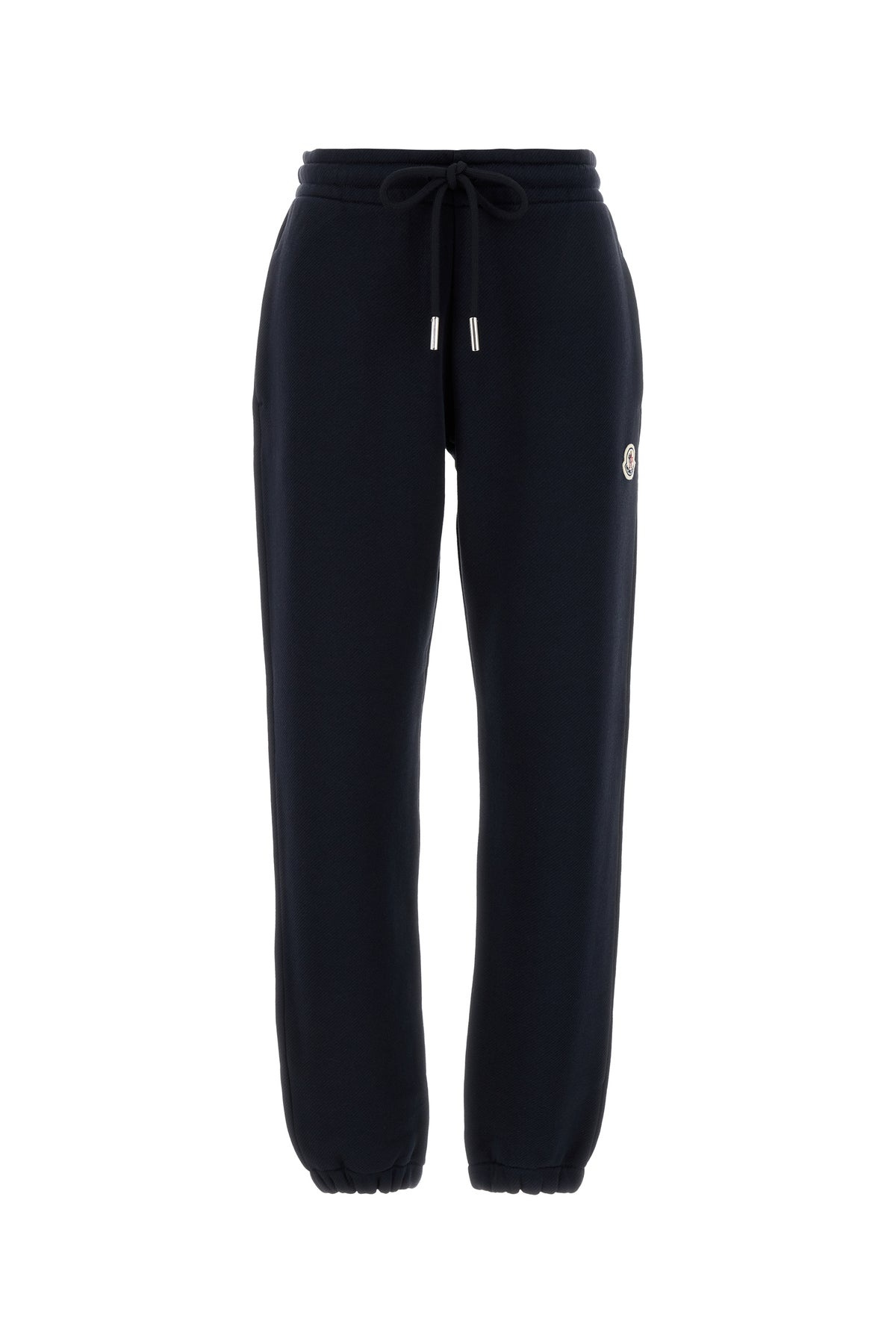 Midnight blue cotton blend joggers - 1