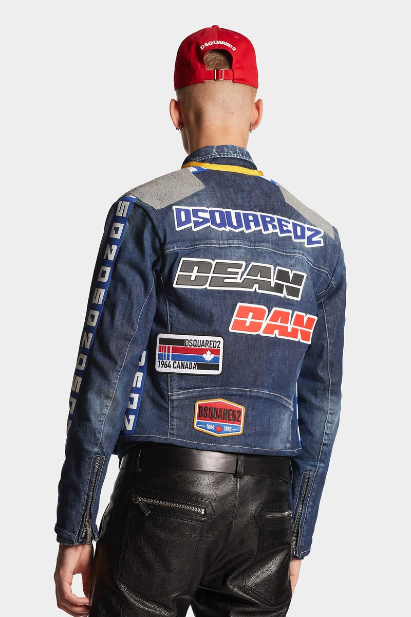 ZIPPED DENIM JACKET 4