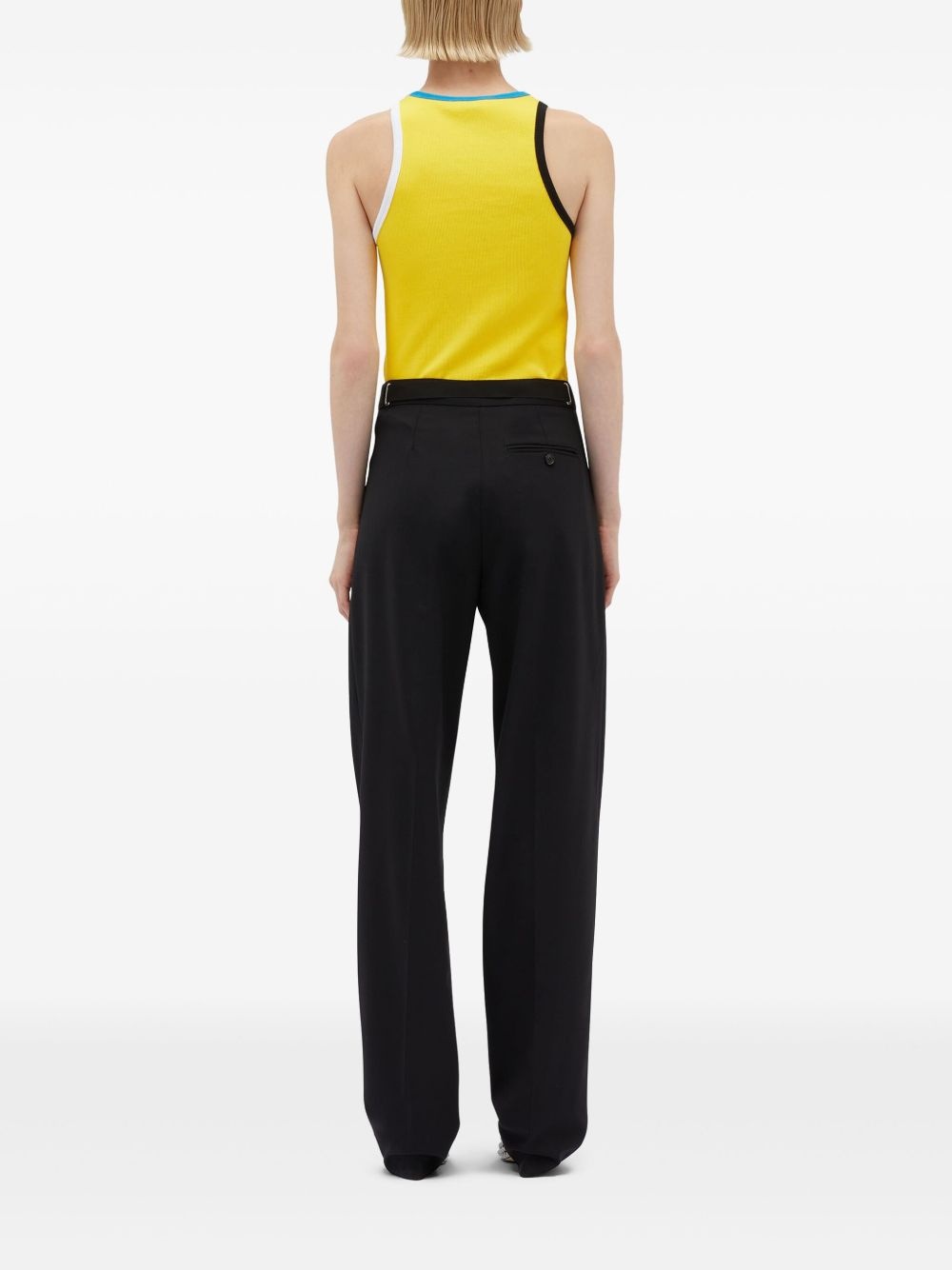 high-waisted trousers - 4