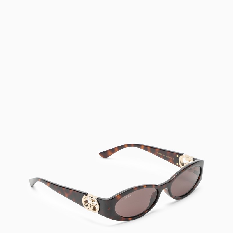 Gucci Tortoiseshell Oval Sunglasses Women - 2