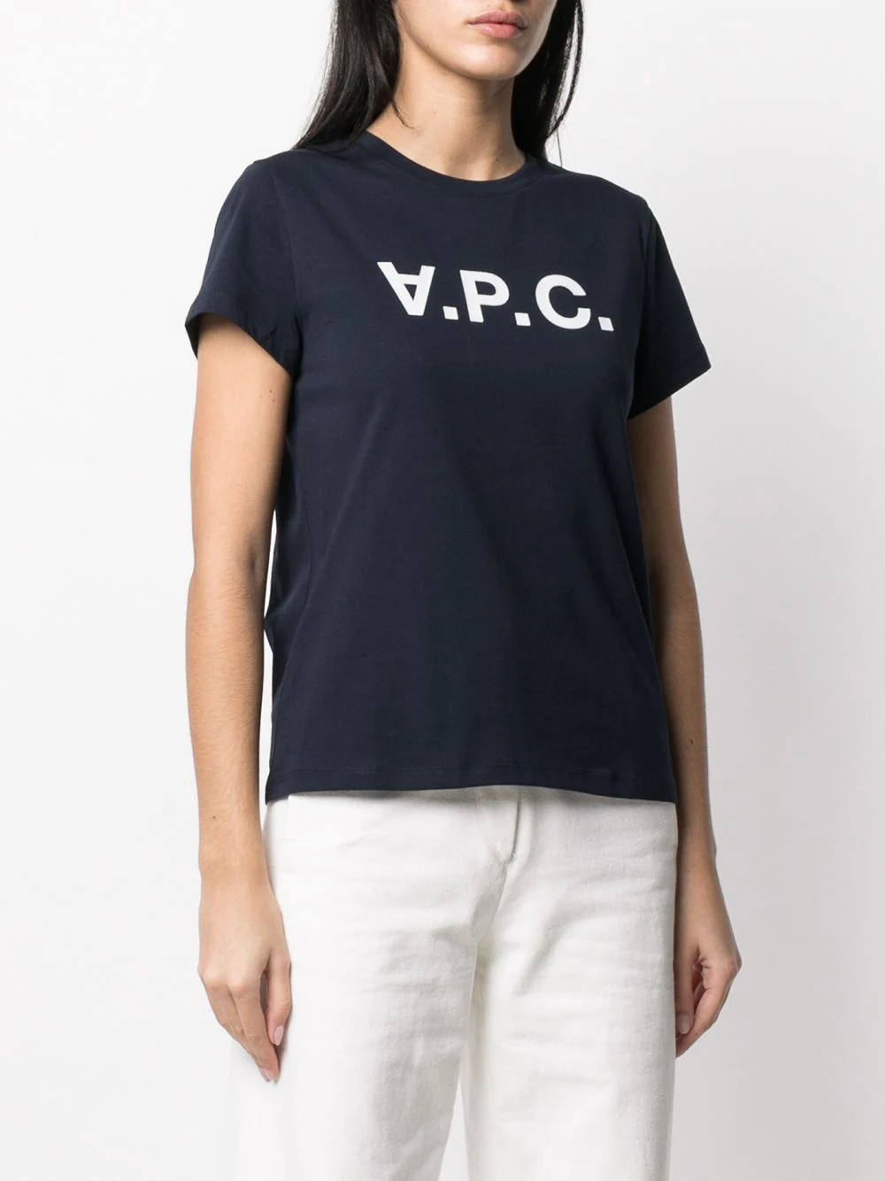 logo-print cotton t-shirt - 3