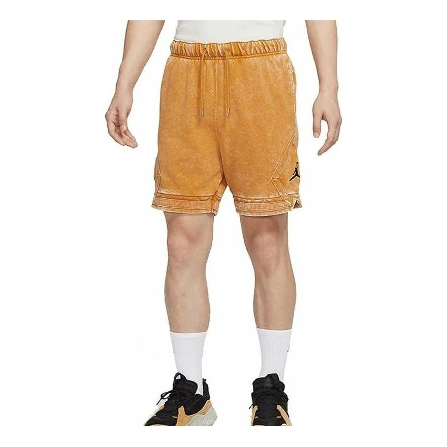 Air Jordan Essentials Washed Fleece Diamond Shorts 'Brown' DR3093-712 - 1