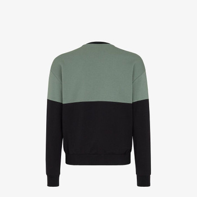 FENDI Multicolor cotton sweatshirt outlook