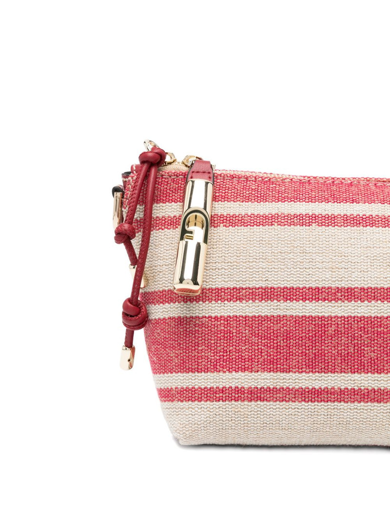 striped padlock shoulder bag 4