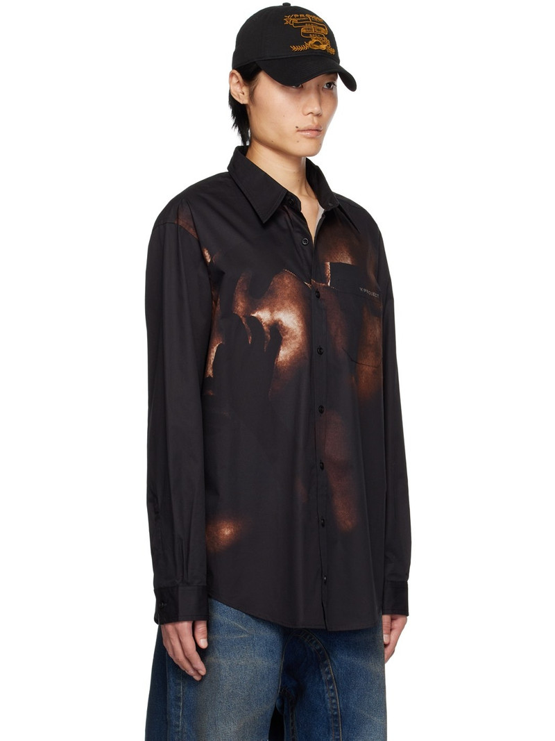 Y/Project Black Body Collage Shirt outlook