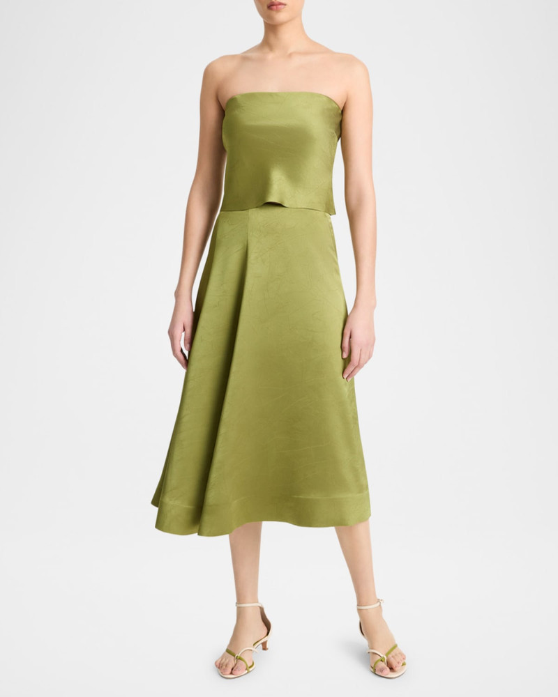 Vince Detachable-Strap Satin Top outlook