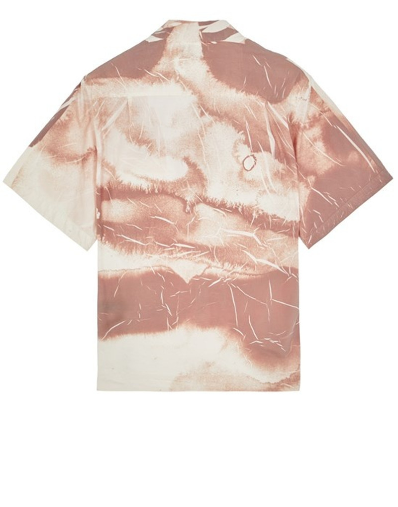 Stone Island 12393 LIGHT REACTING ‘LUCE’ PRINT TECHNIQUE DOVE GRAY outlook