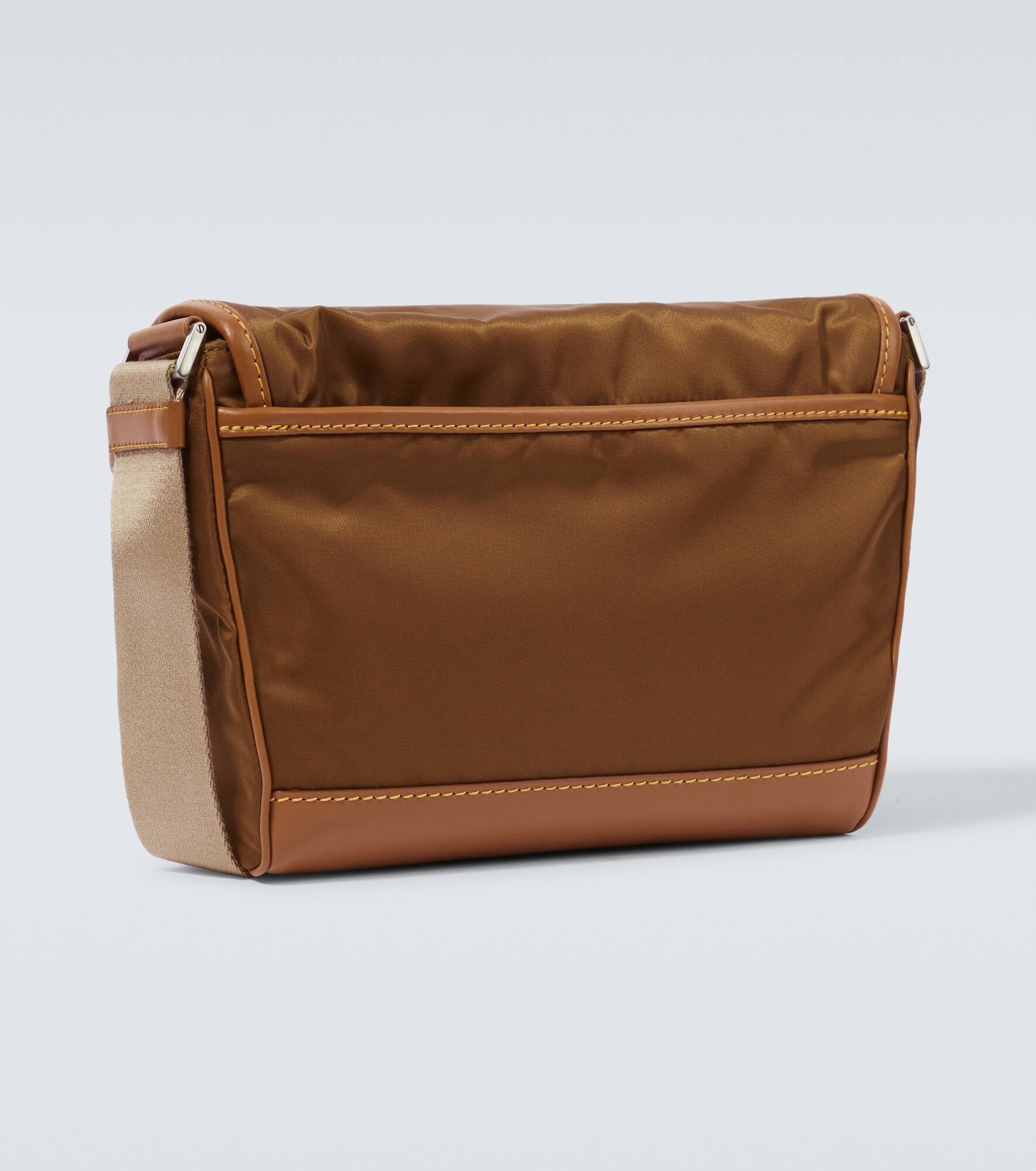 Re-Nylon leather-trimmed shoulder bag - 5