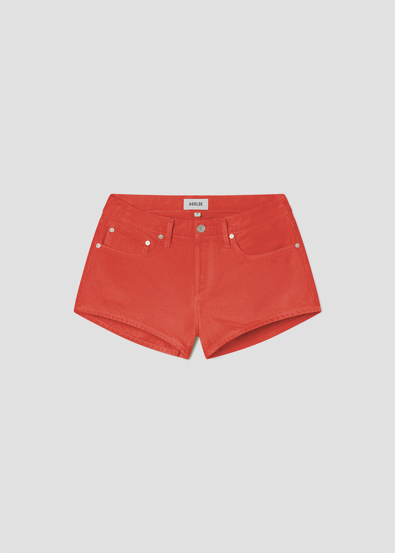 LOW RISE PARKER SHORT IN CARNIVAL 1