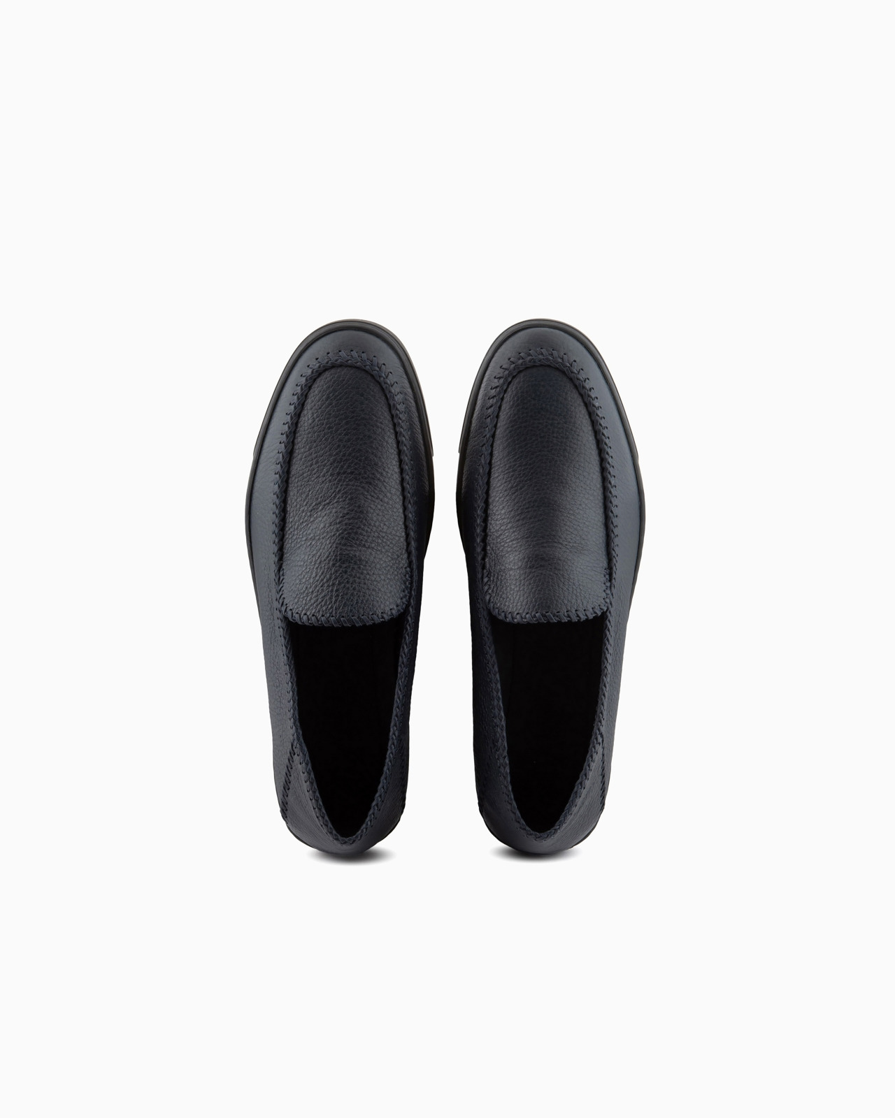 Galleria 3 deerskin slip-ons with threading - 3