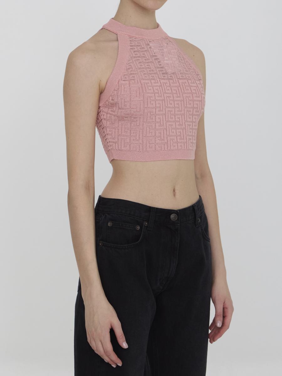 Balmain PB LABYRINTH KNIT TOP - 2