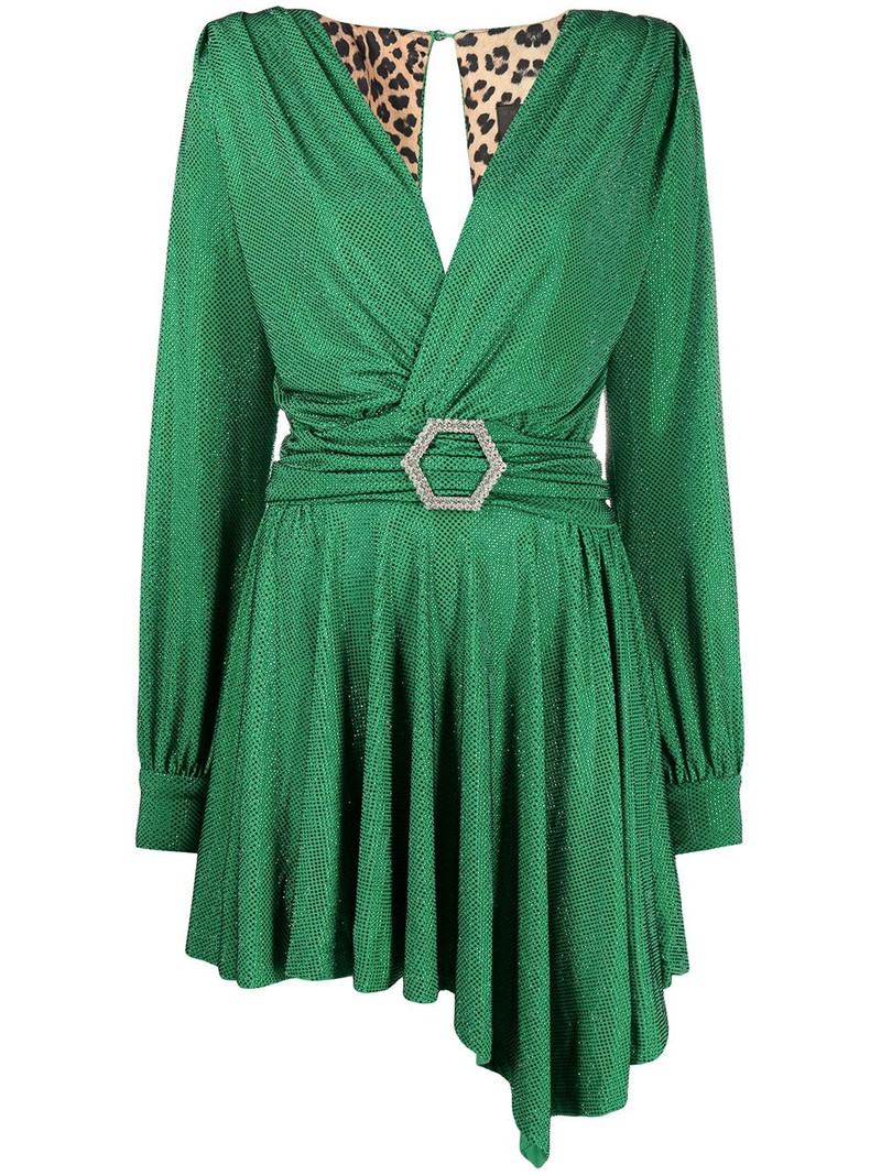 Artemis crystal embellished mini dress 1