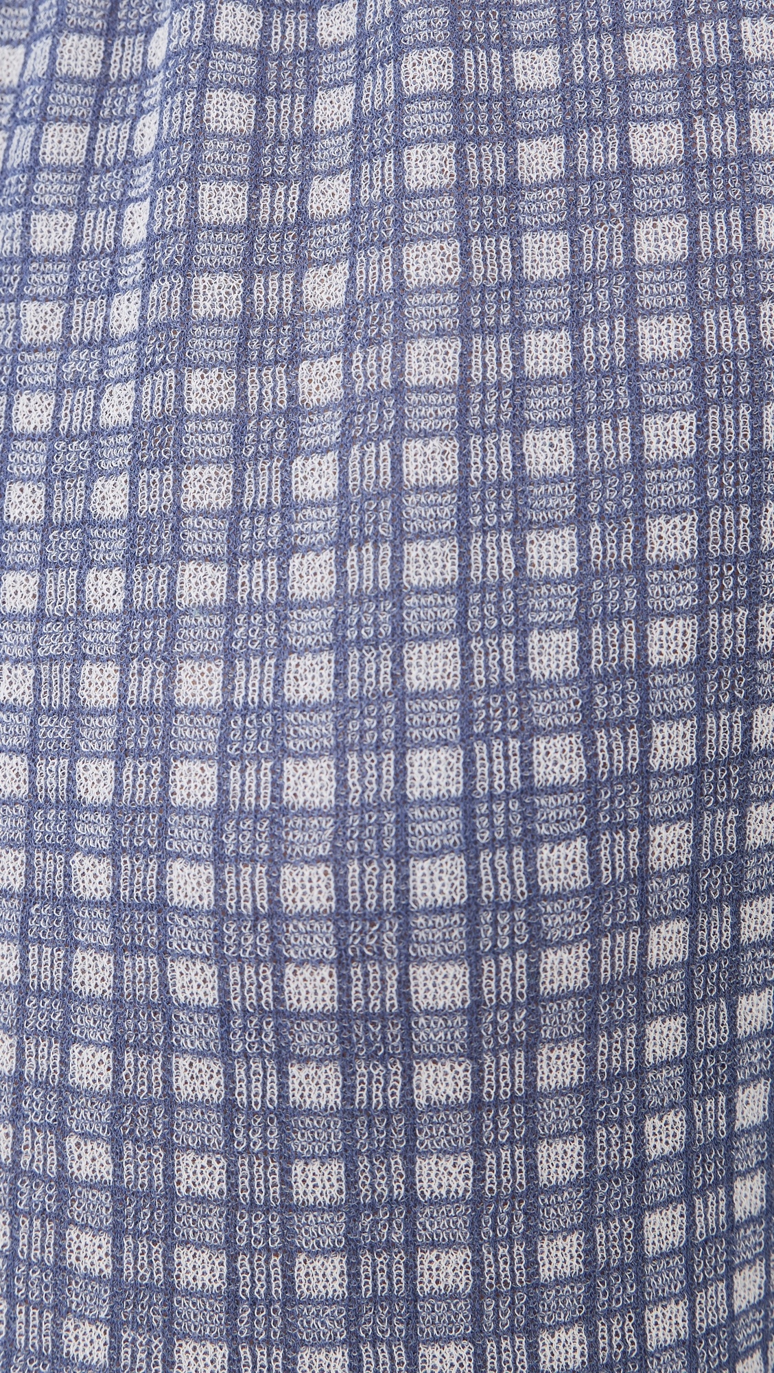 Bradley Crewneck in Plaid Knit - 5