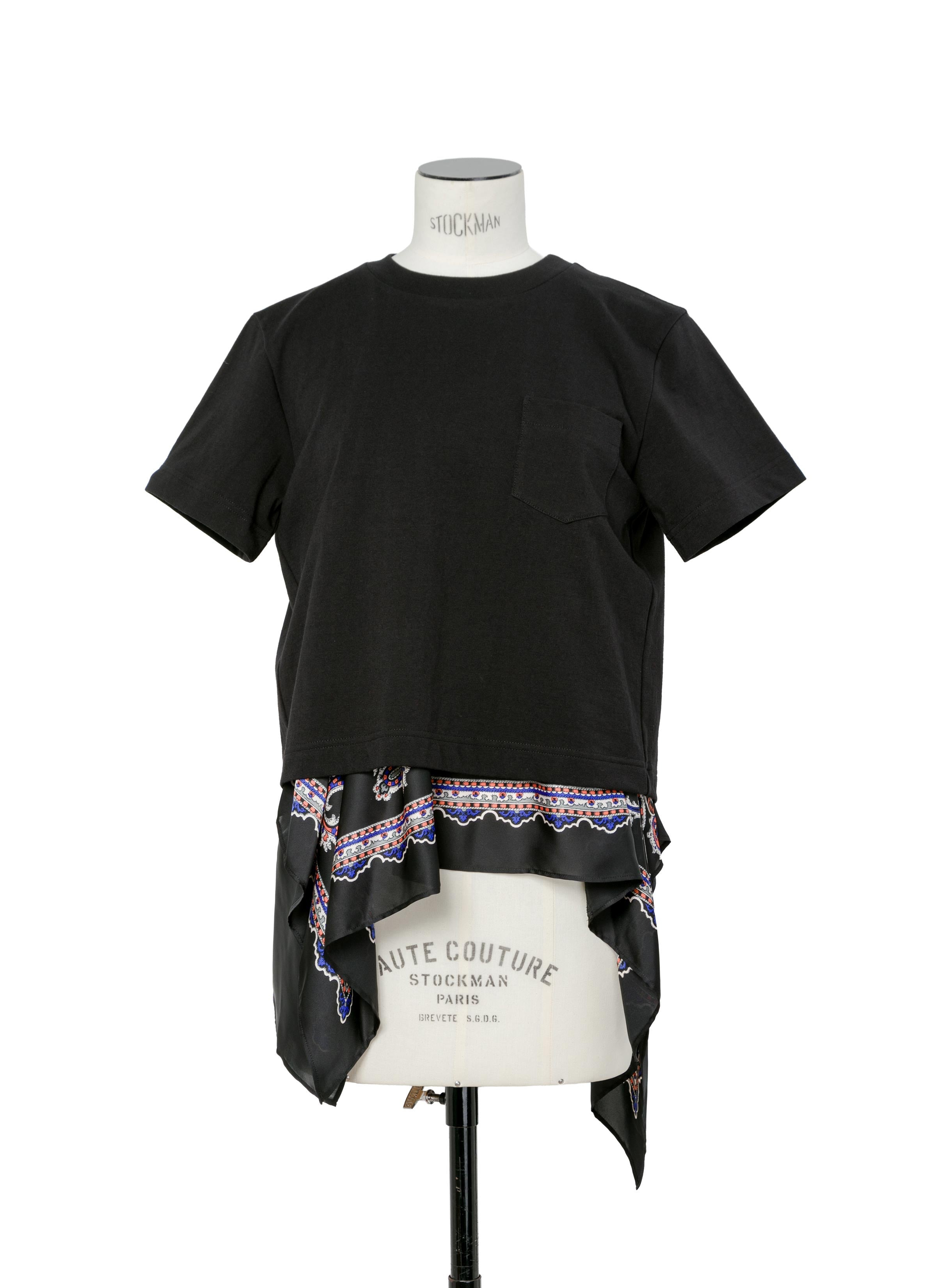 Paisley Print x Cotton Jersey T-Shirt - 2