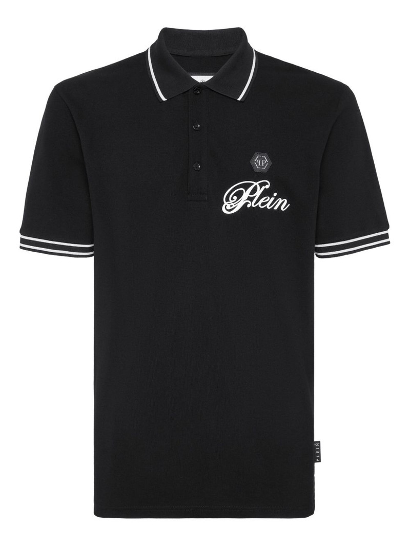 logo-detail polo shirt 1