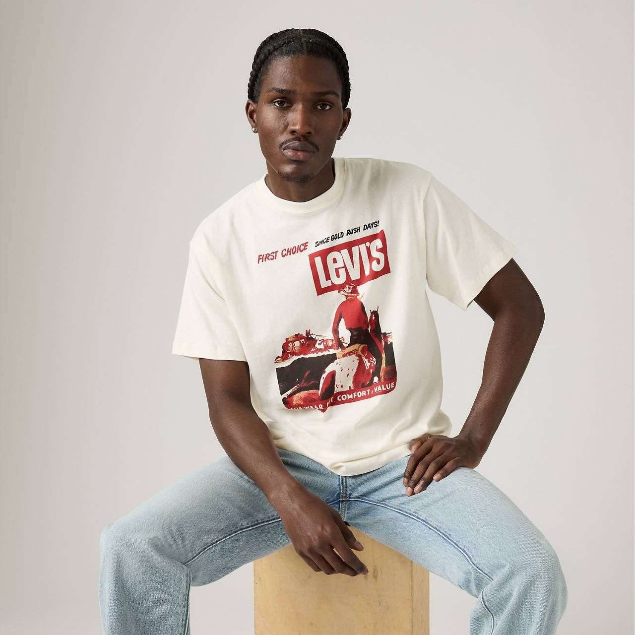 VINTAGE FIT GRAPHIC T-SHIRT - 3