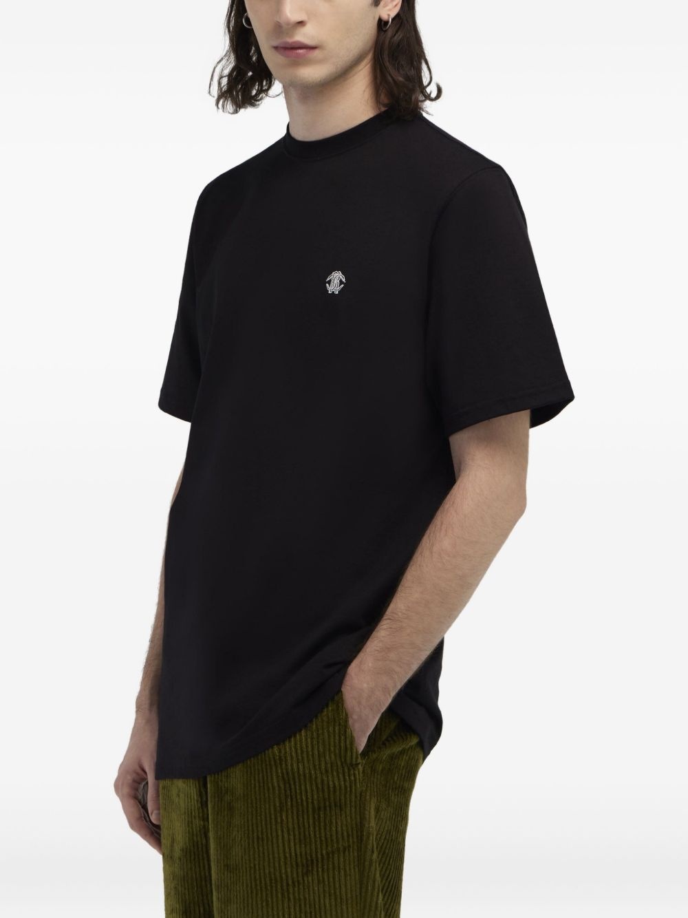 logo-embroidered T-Shirt - 4