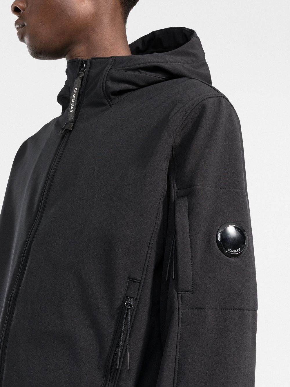 Lens detail hooded jacket - 5