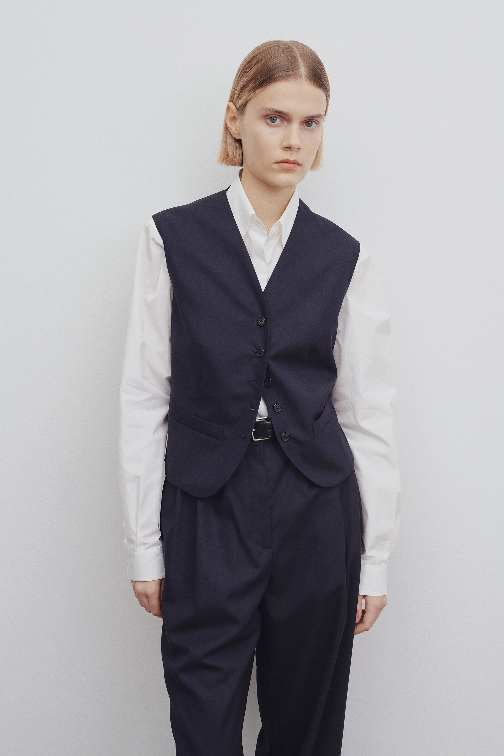 Vega Vest in Wool - 3