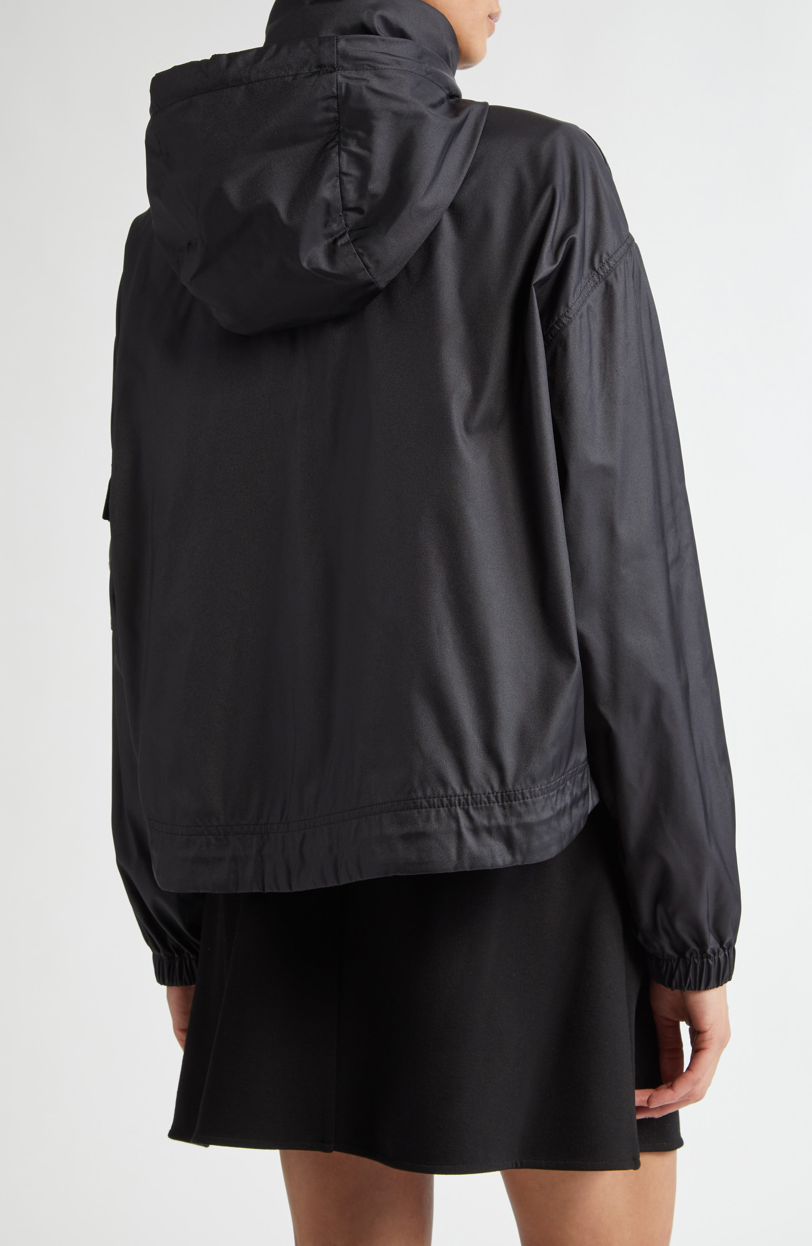 Moncler Hemar Hooded Jacket in Black at Nordstrom - 3