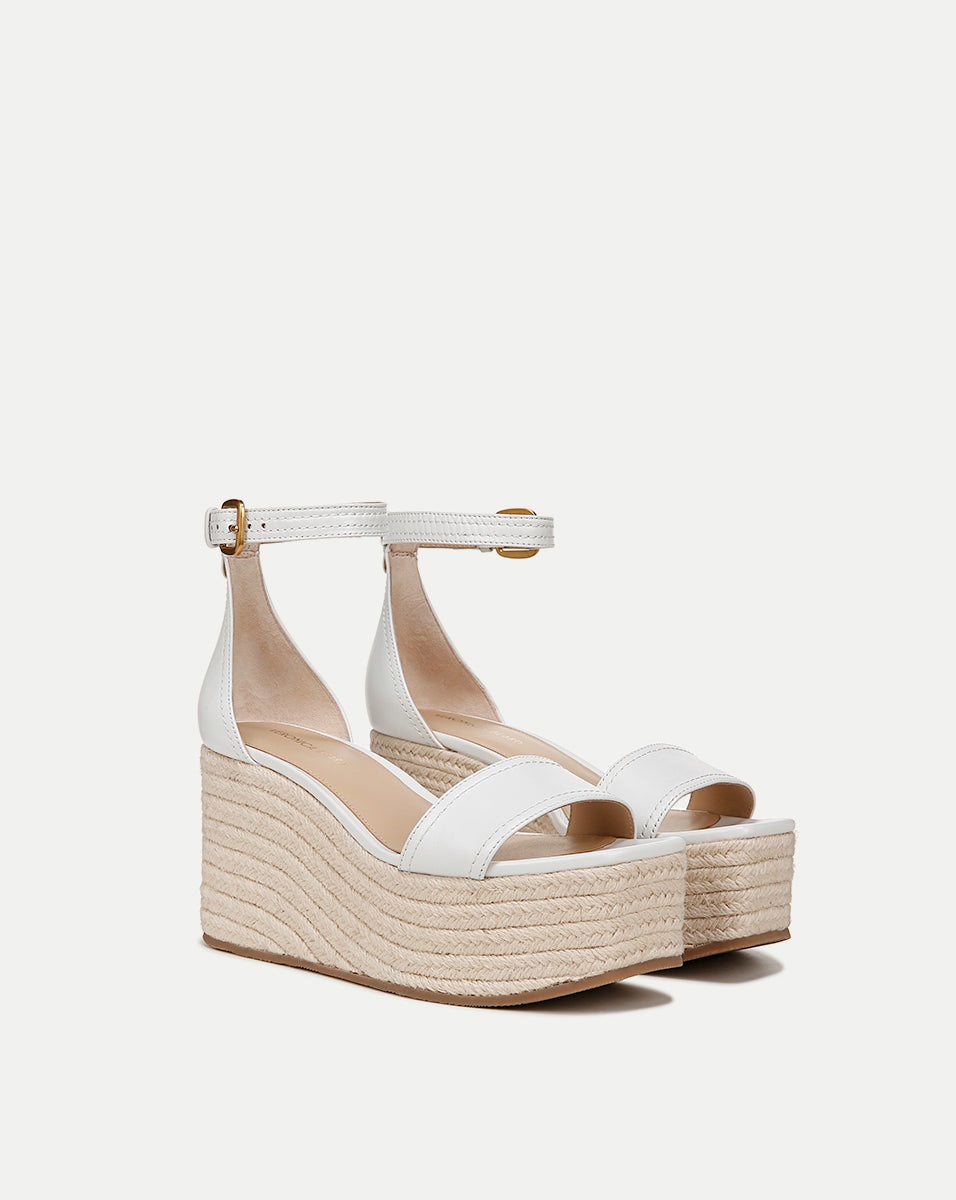 GIANNA RAFFIA WEDGE SANDAL - 2