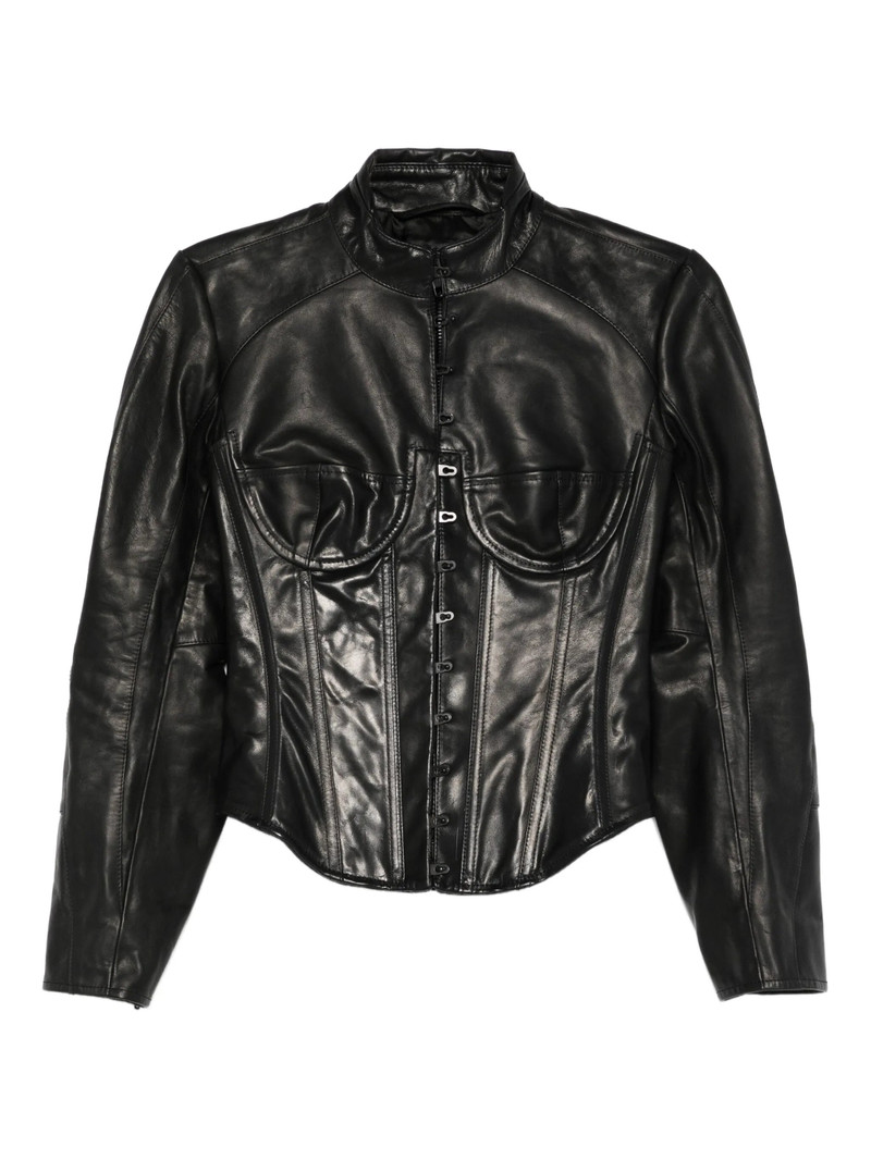 Balenciaga Leather Jacket 1