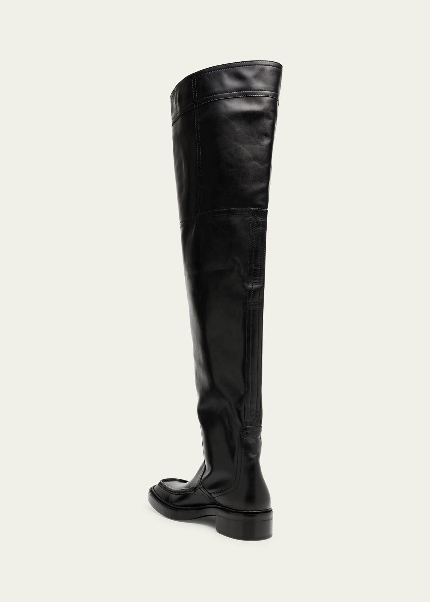 Men's Joe Leather Over-The-Knee Boots - 2