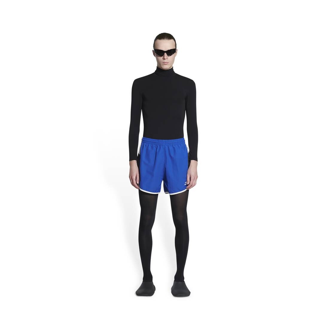 Women's 3b Sports Icon Tracksuit Running Shorts in Dark Blue - 3