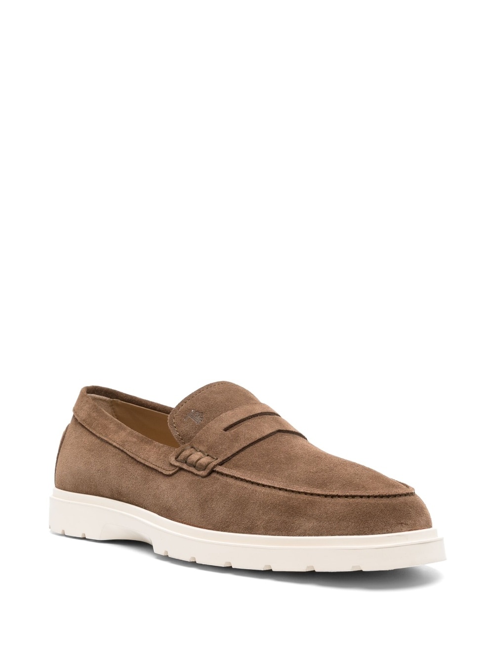 suede penny loafers - 2