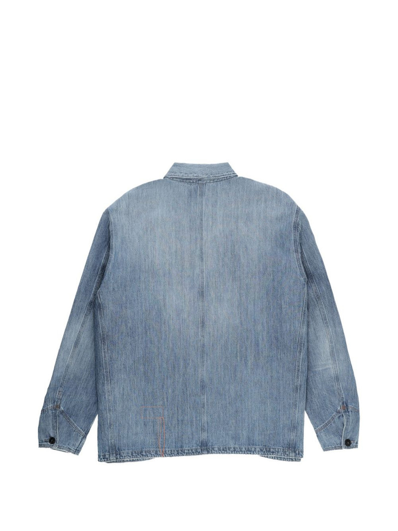 FORTELA chest-pocket denim jacket outlook