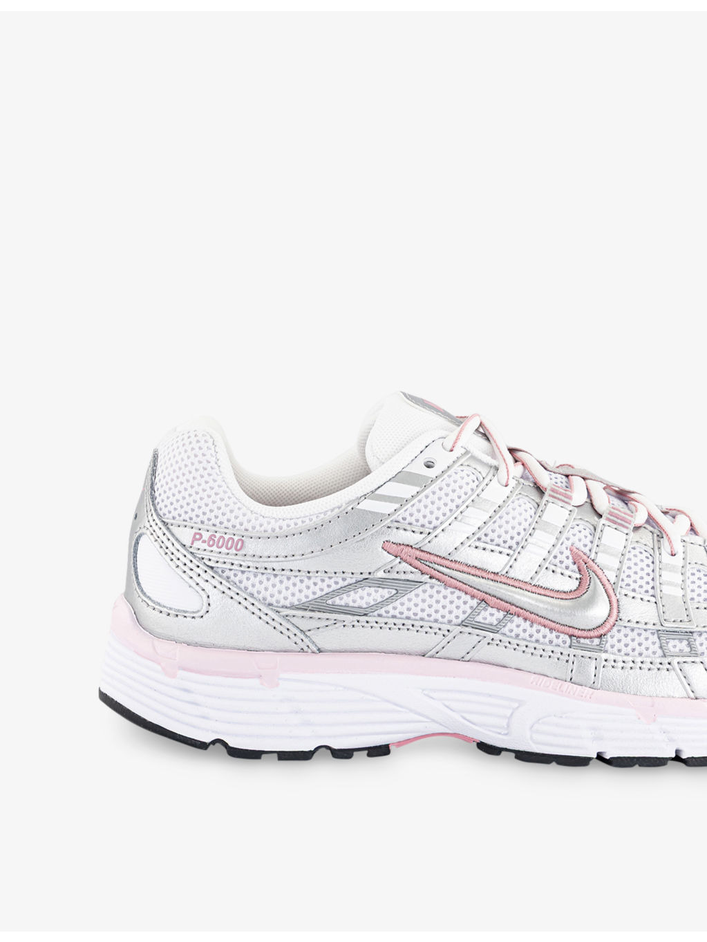 P-6000 Leather and Mesh Trainers - 5