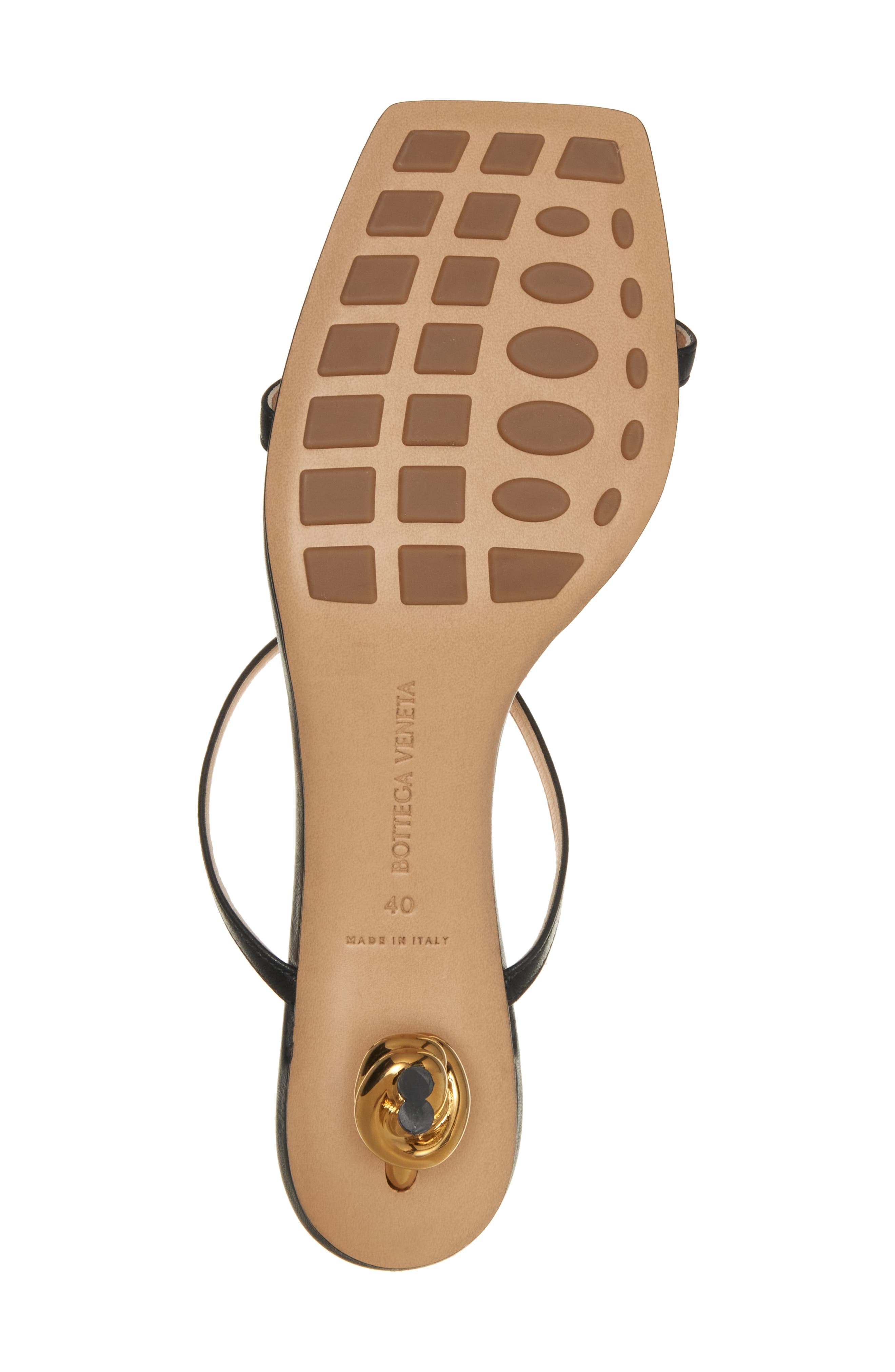 Knot Kitten Heel Slide Sandal - 6