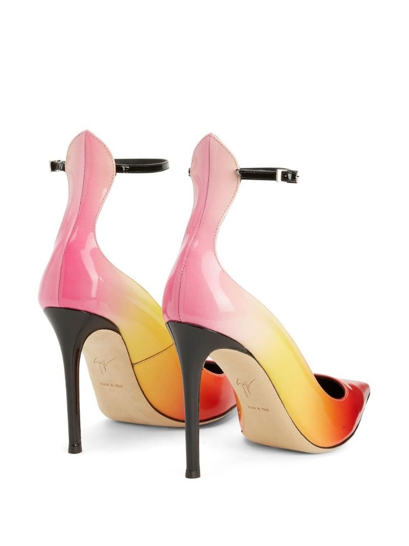 Cohralise patent-leather ombré pumps - 3