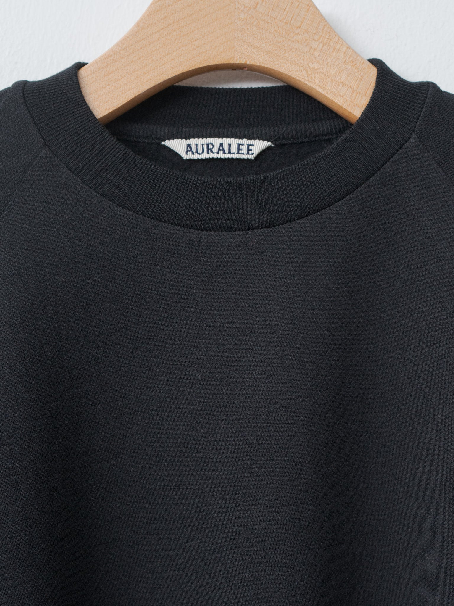 Light Wool Sweat P/O - Black - 4