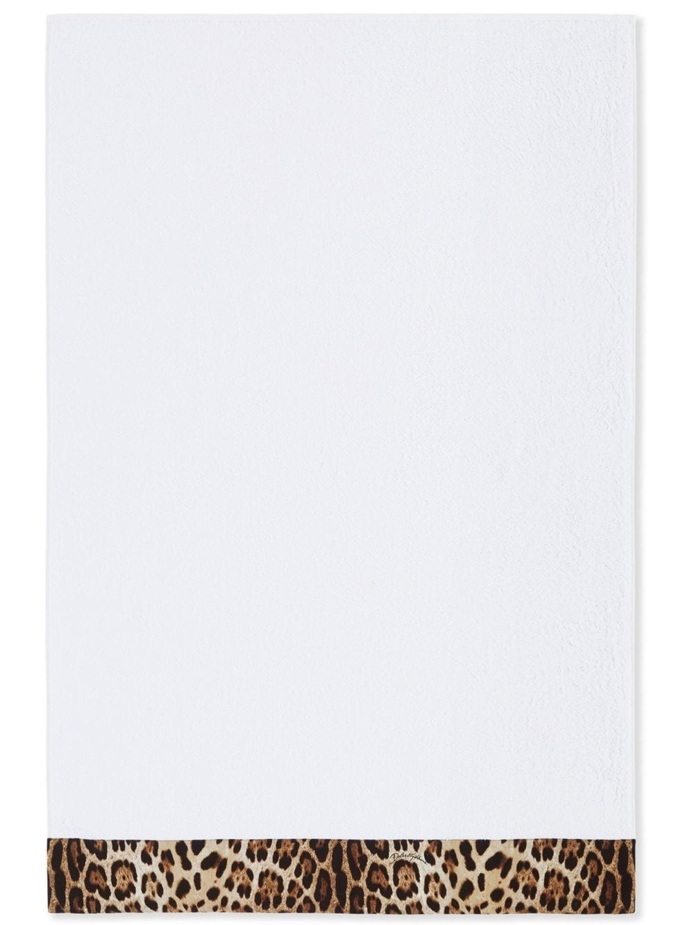 set of five terry cotton towels - 4