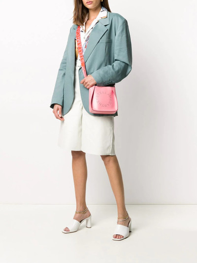 Stella McCartney mini Stella Logo crossbody bag outlook