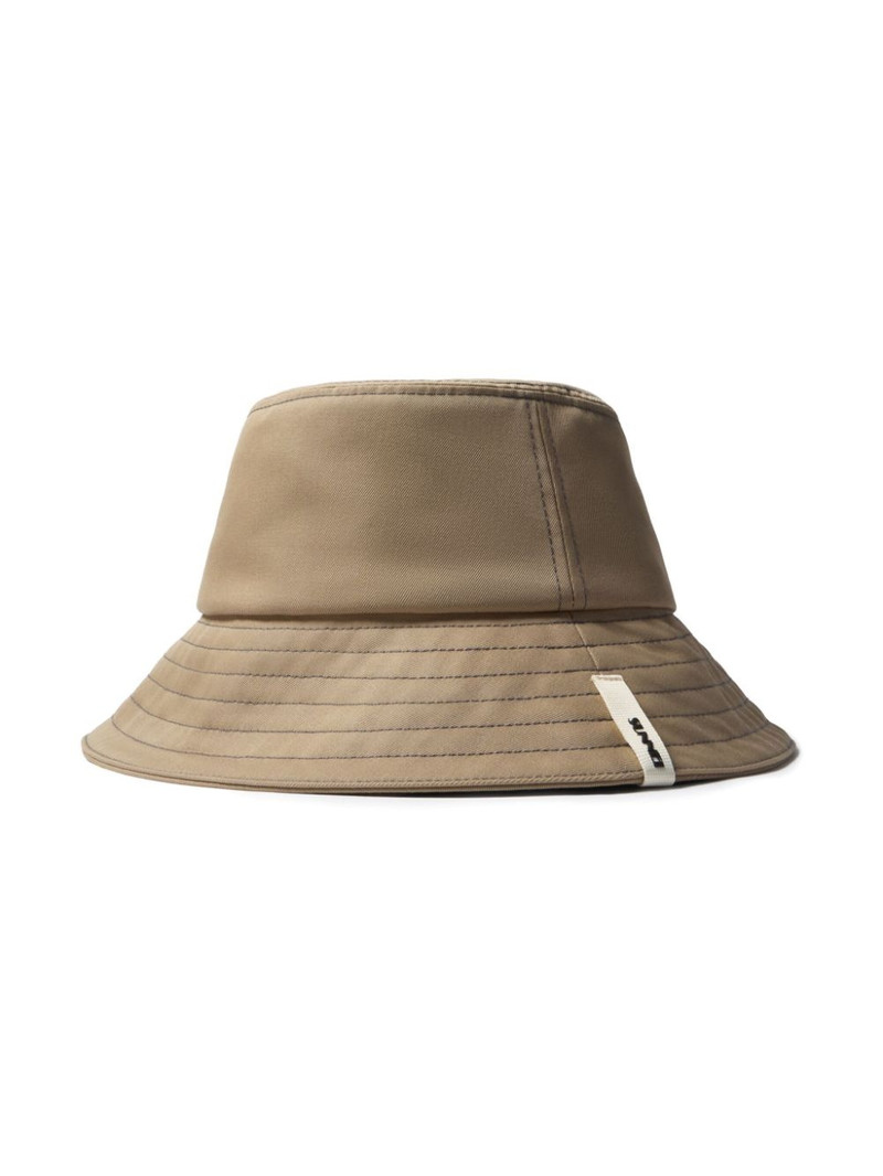 SUNNEI logo-tag bucket hat outlook