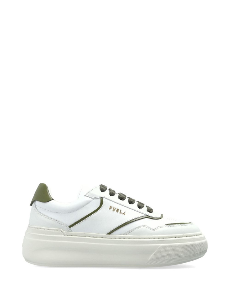 Nuage lace-up leather sneakers 1