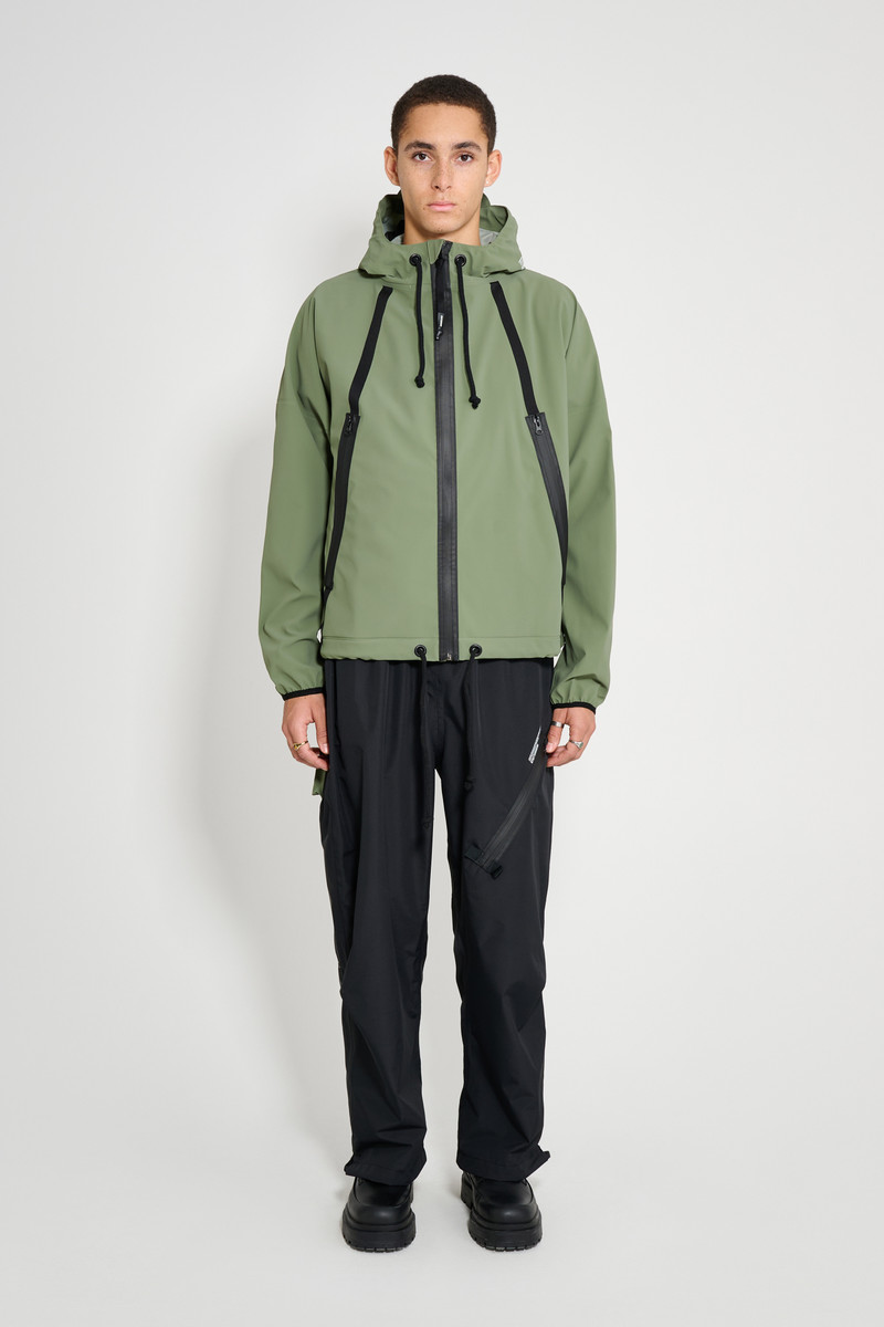 Traneberg Tape Jacket Dry Green 1