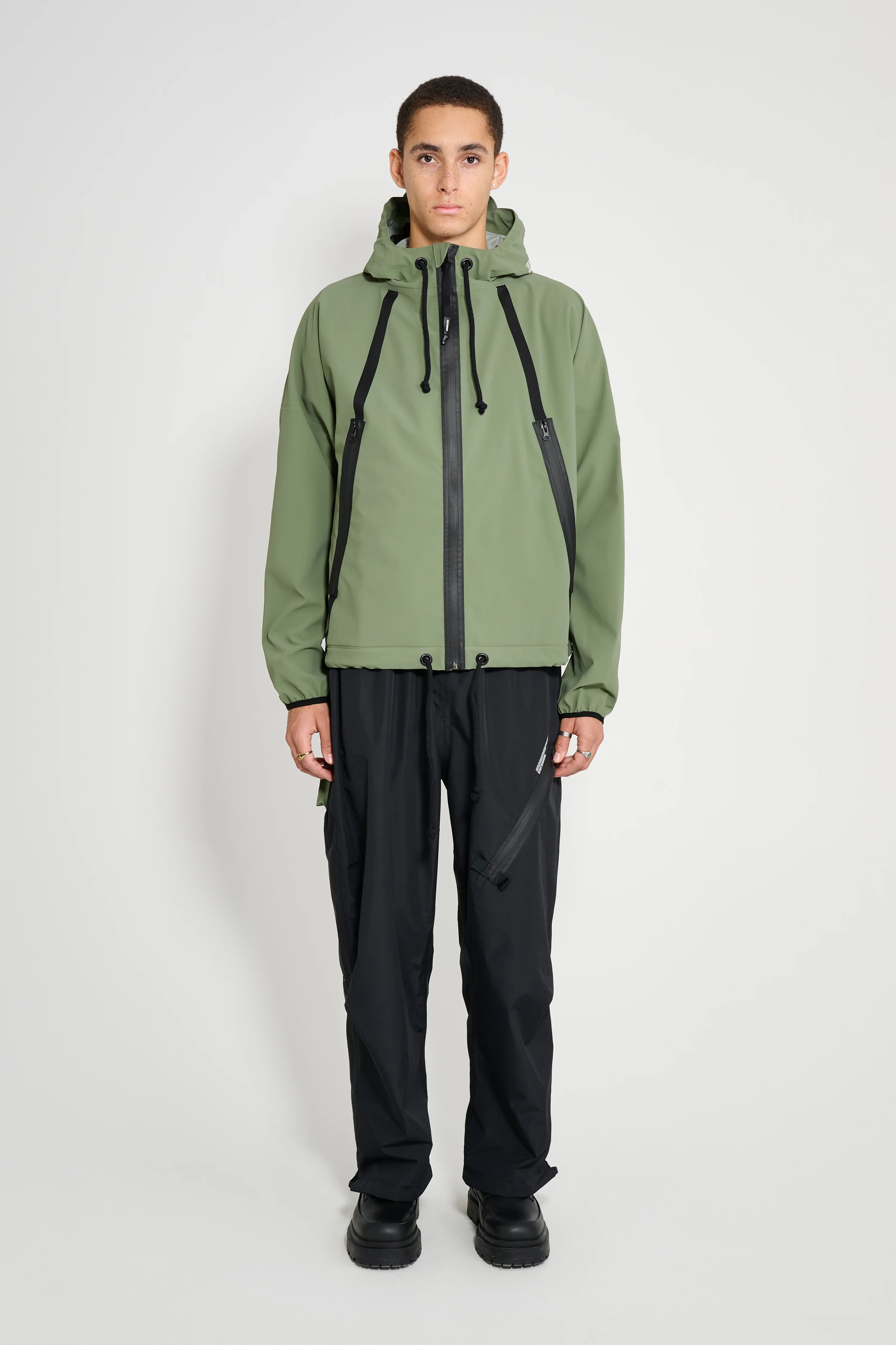 Traneberg Tape Jacket Dry Green - 1