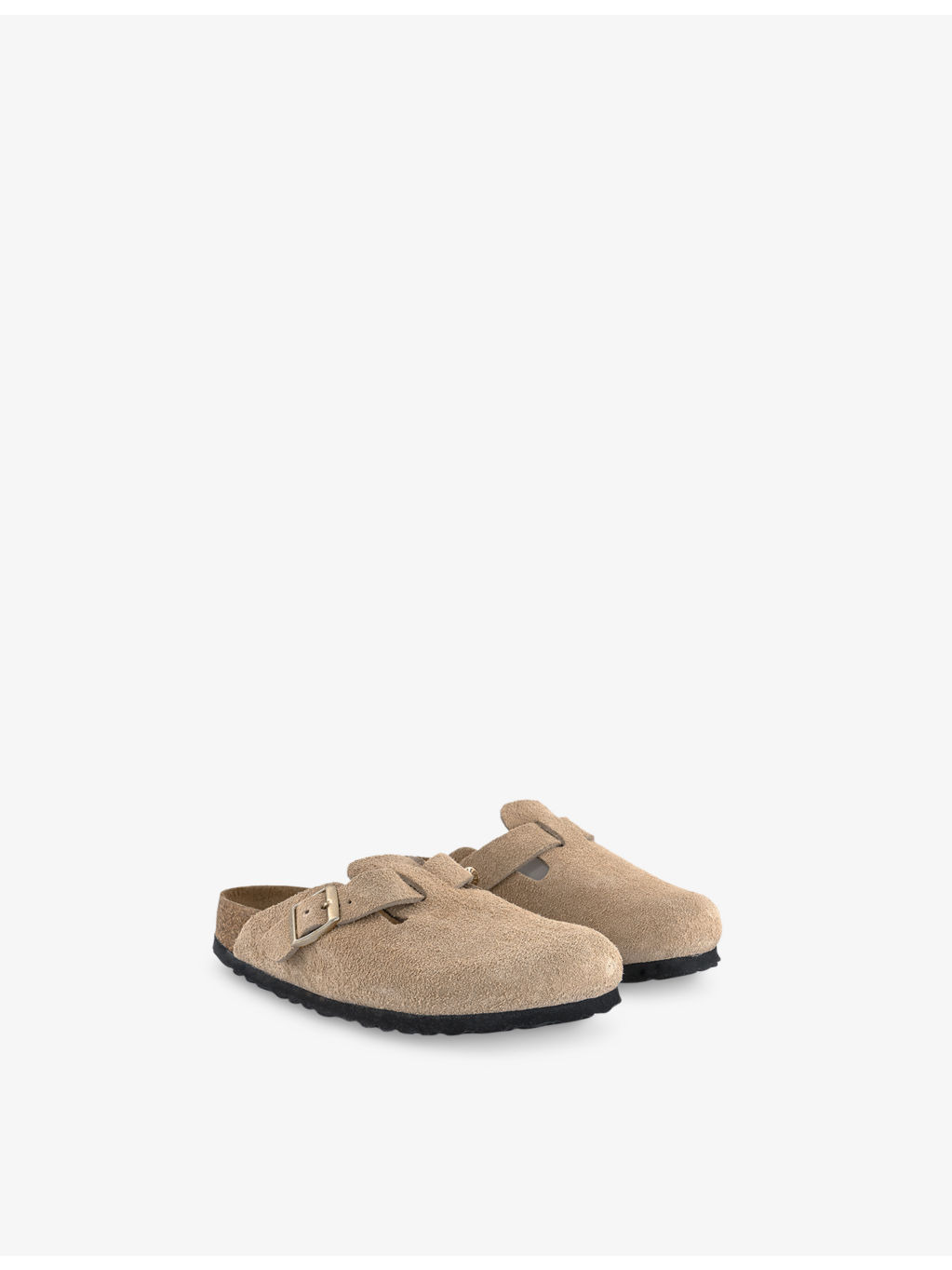 Boston Suede Clogs - 3