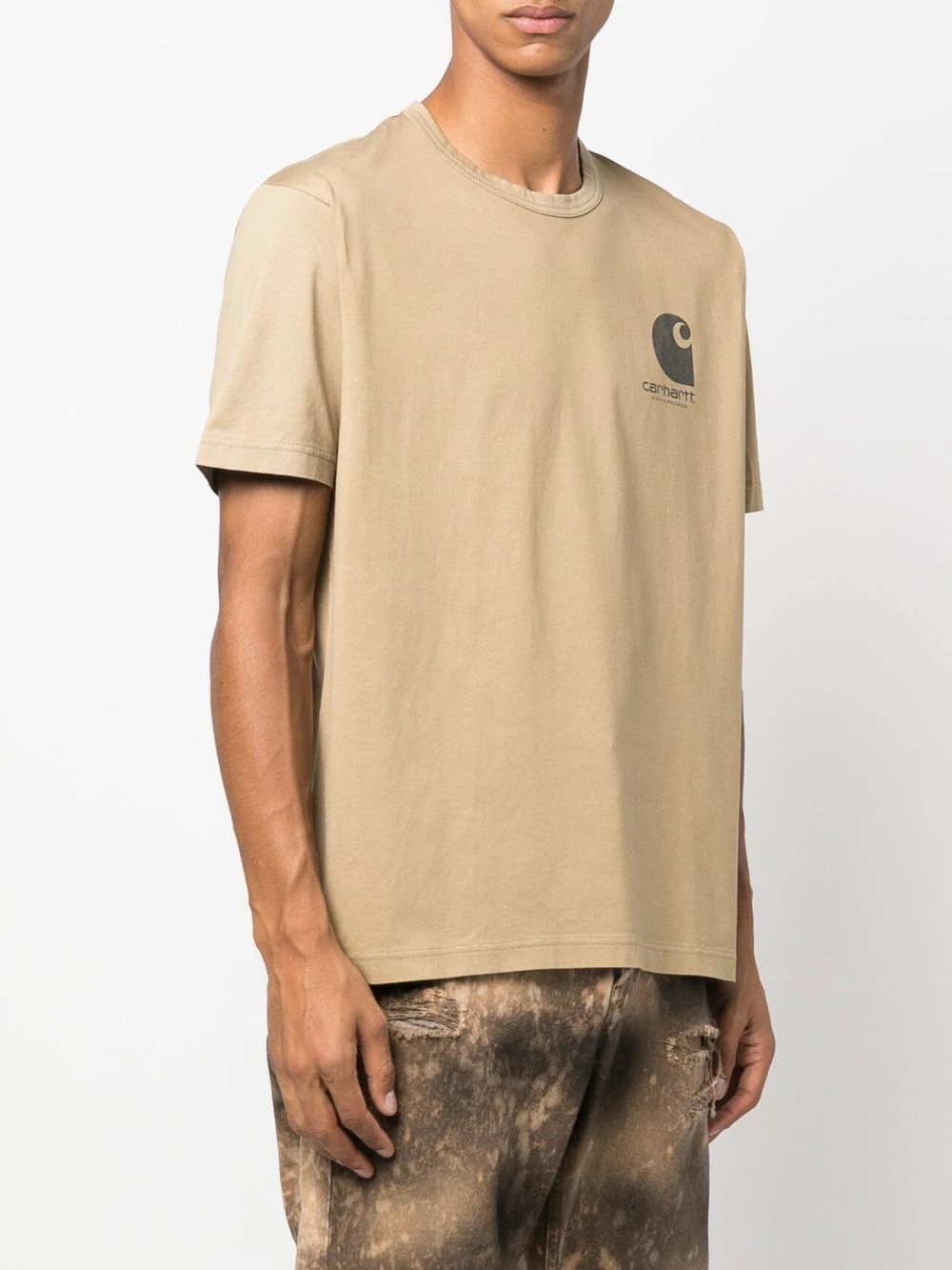 logo-print short-sleeve T-shirt - 3