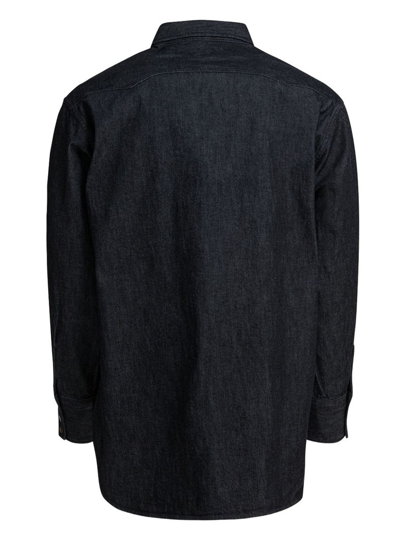 BEAMS PLUS poocket button denim shirt outlook