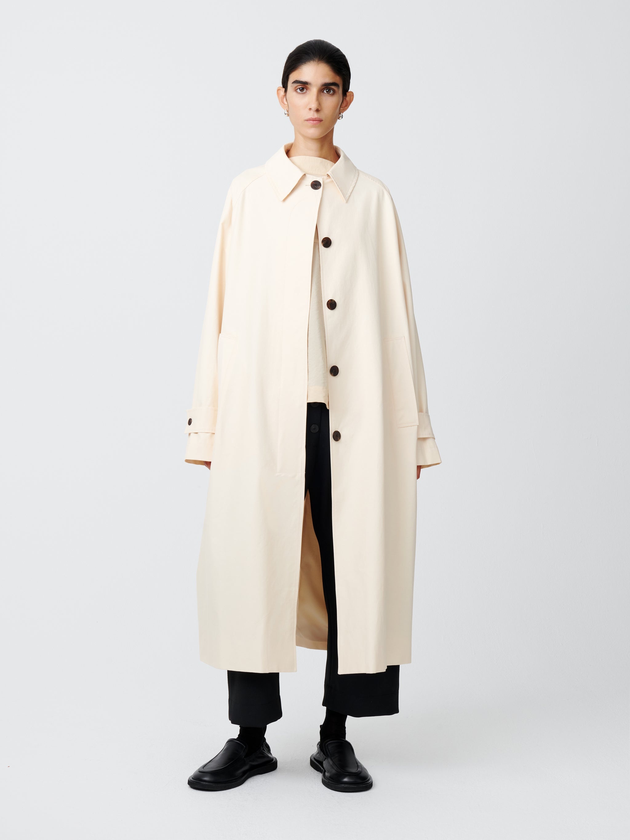 Holin Coated Cotton Coat - 1