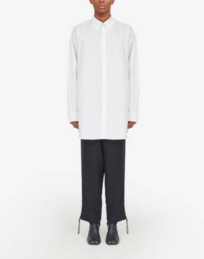 Maison Margiela Décortiqué organic oxford shirt outlook