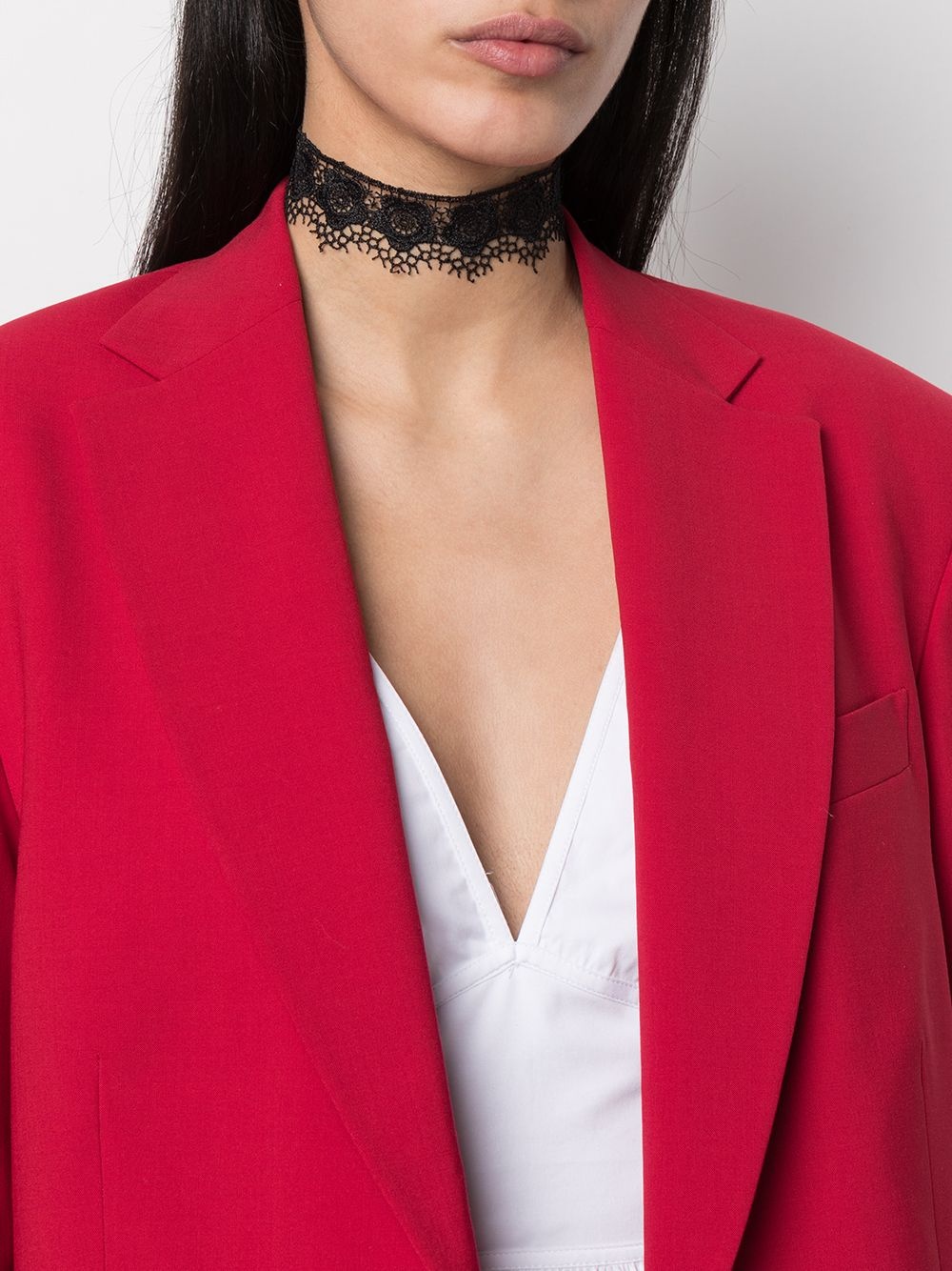 lace choker necklace - 2