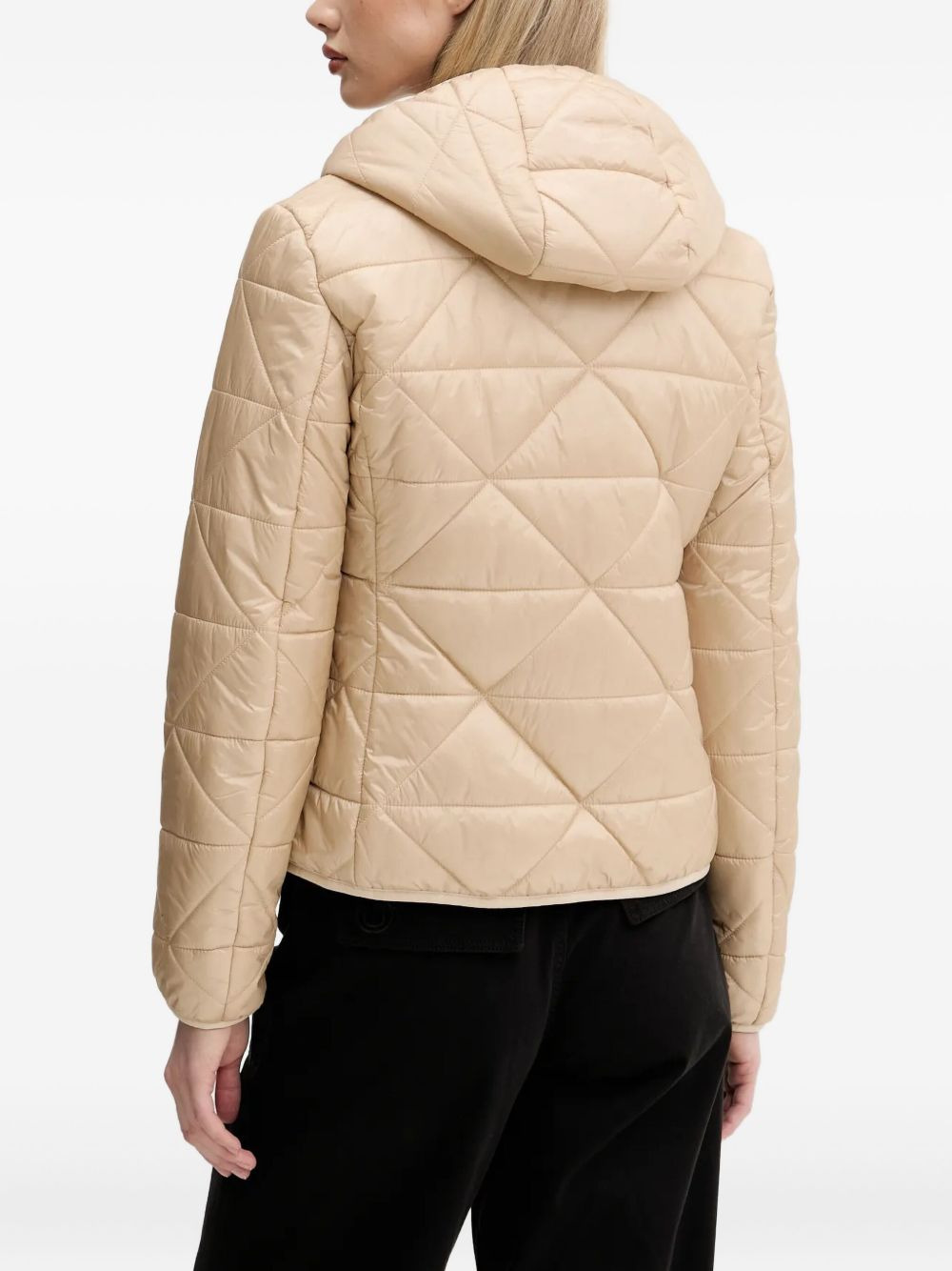 quilted hooded puffer jacket - 2