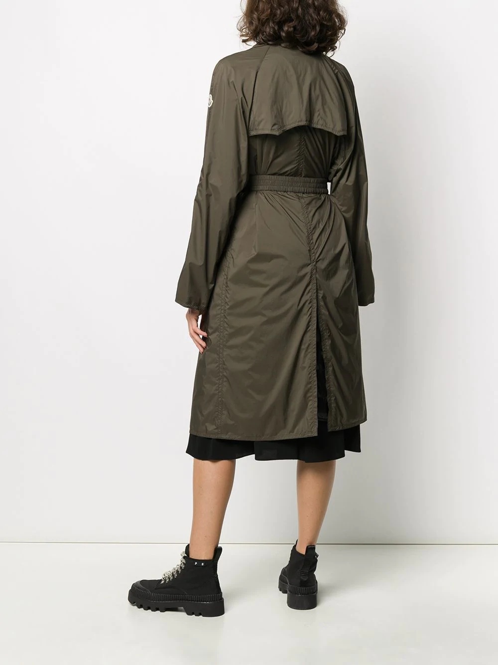 belted trench coat - 6